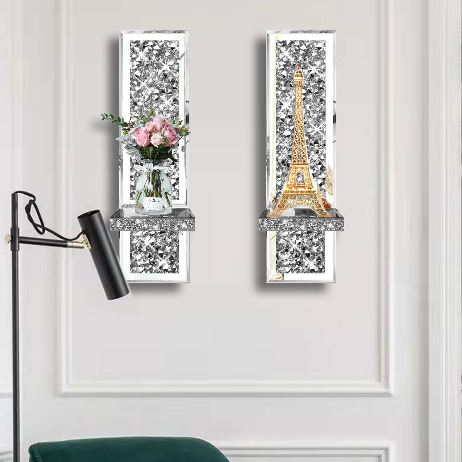 ZOLAPI back view showing four hooks for secure wall mounting and easy installation