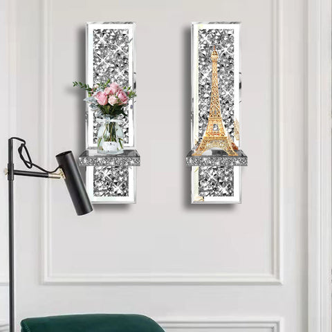 ZOLAPI back view showing four hooks for secure wall mounting and easy installation