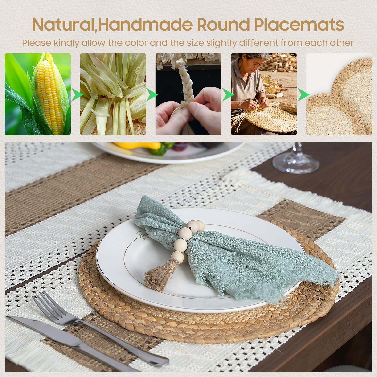 Zology placemats next to utensils showing scale and versatile sizing benefit
