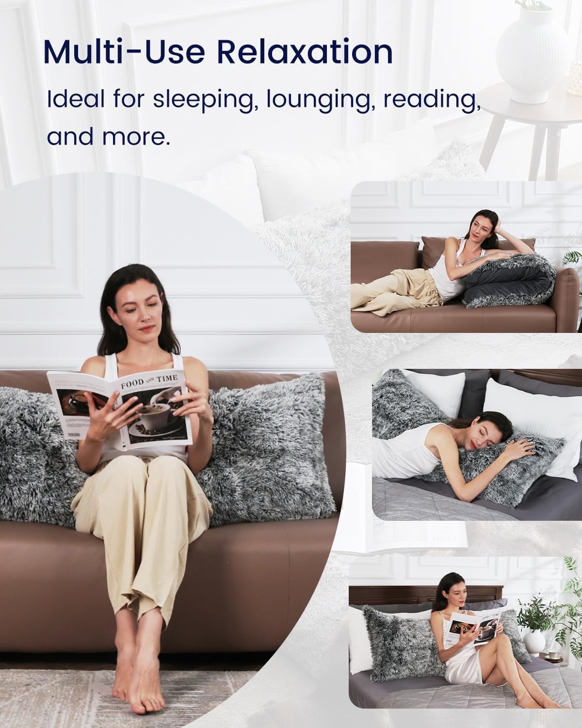 ZonLi in use by a side sleeper providing aligned hip and knee support
