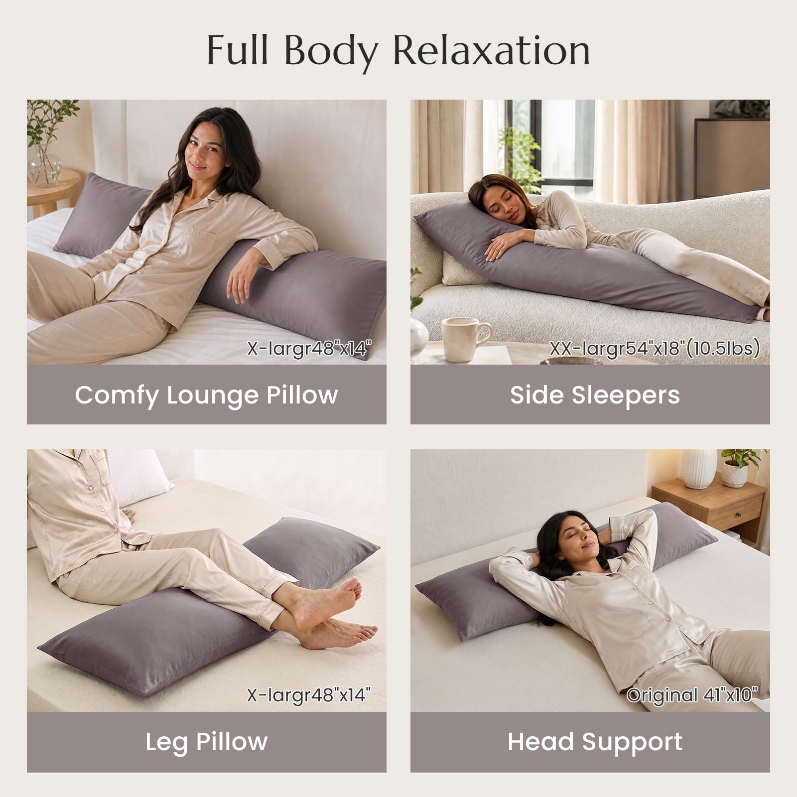 ZonLi pillow arranged on bed for lifestyle comfort and cooler sleep benefit