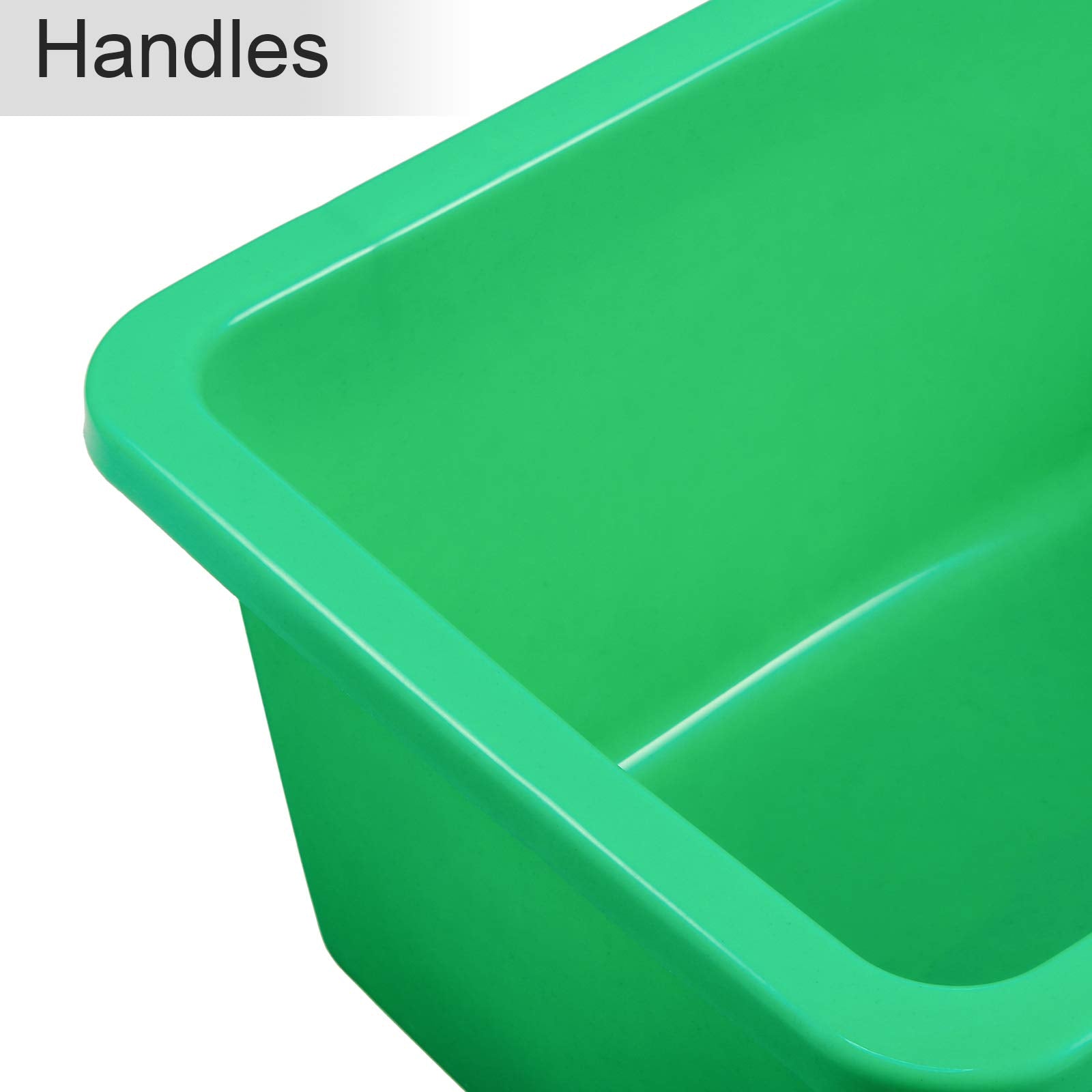 Zonon bins on classroom shelf offering organized storage benefit