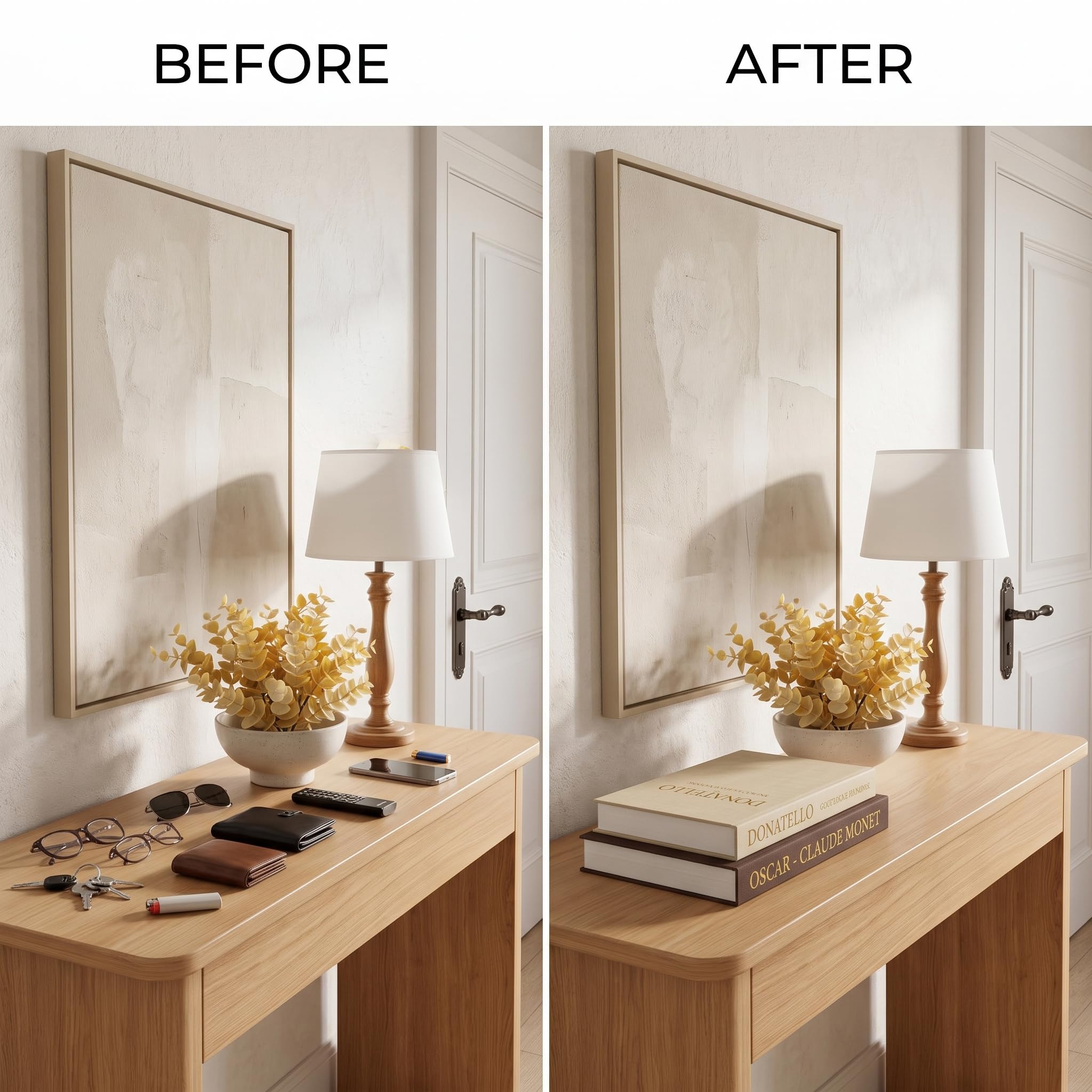 ZOTEdecor open magnetic closure demonstrating secure, discreet storage access