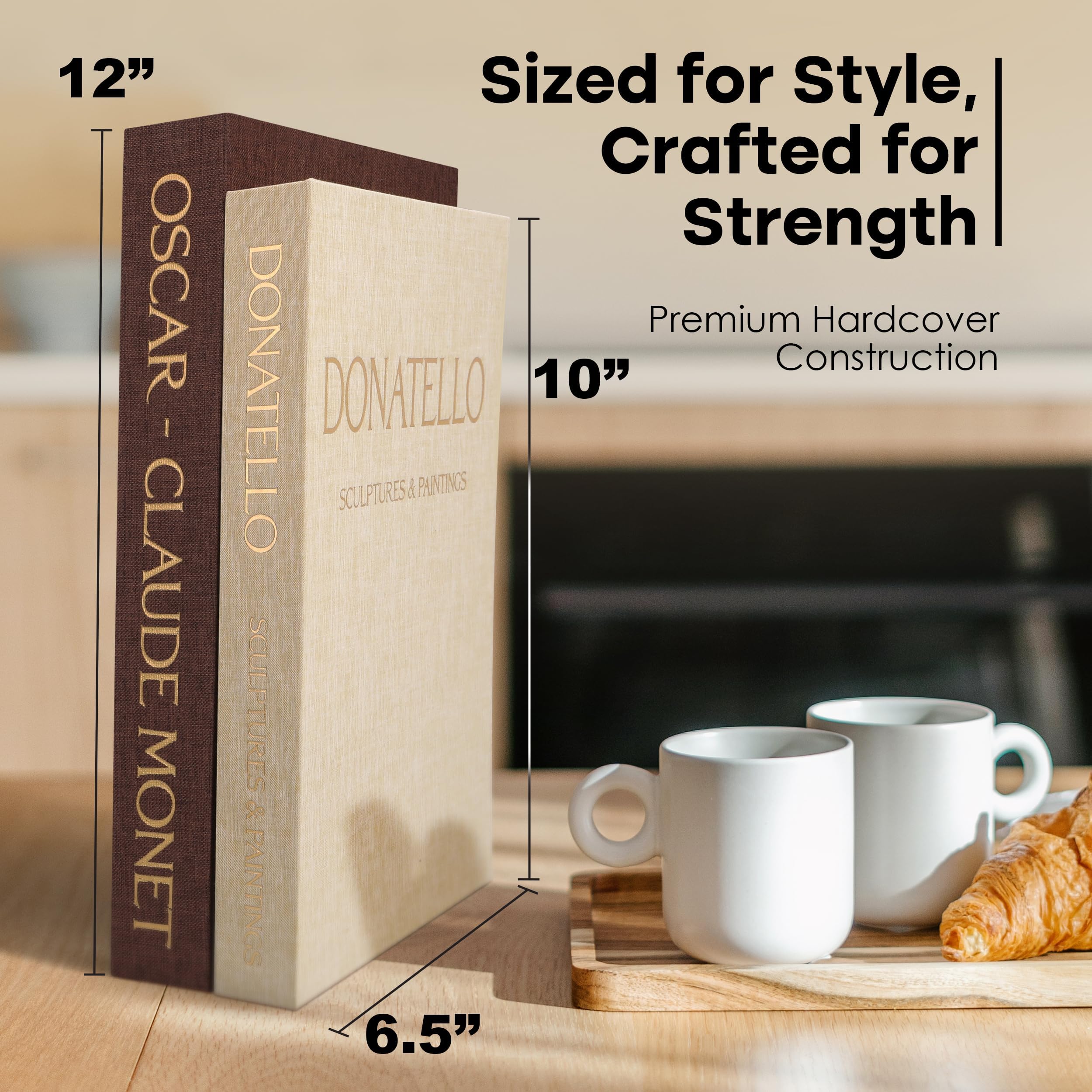 ZOTEdecor in hand for size comparison showing easy-to-handle decorative storage