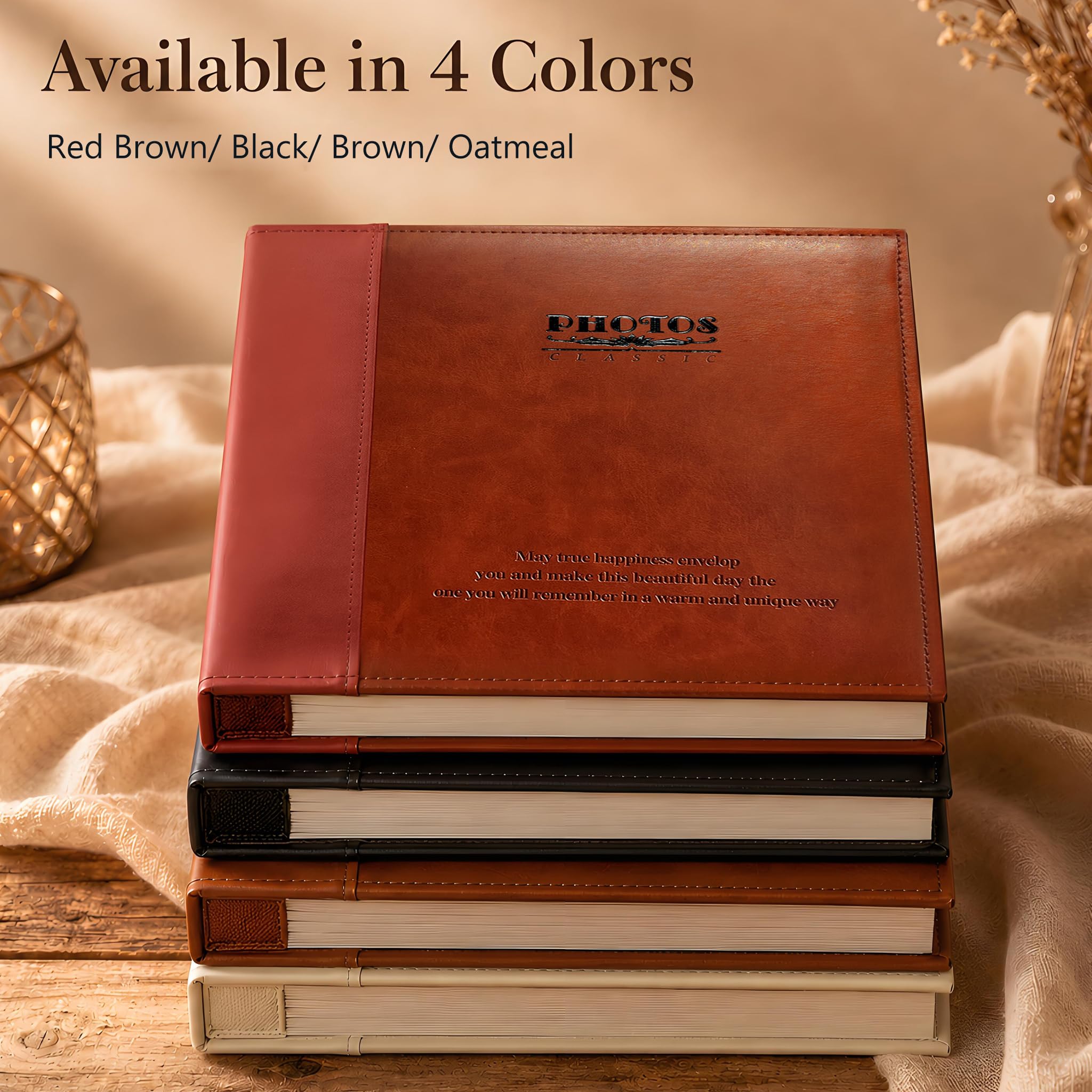 Zoview album on shelf suggesting gift-ready presentation and storage benefit