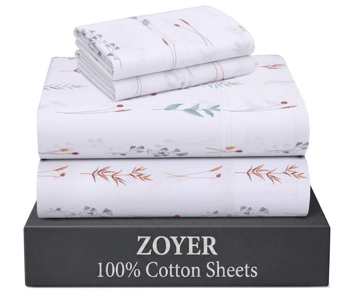 ZOYER sheet set packaging showing contents and neat presentation for easy setup