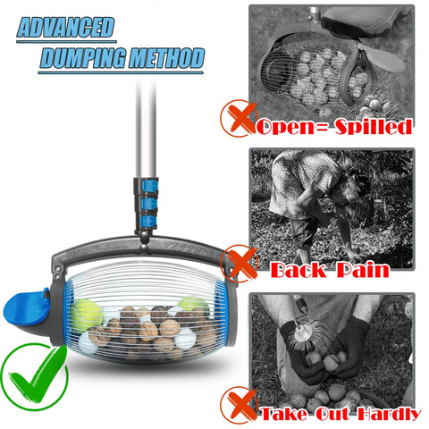 zozen handle and telescopic rod with soft grip for comfort