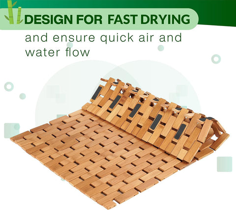 ZPirates mat used in an RV demonstrating compact fit and portability