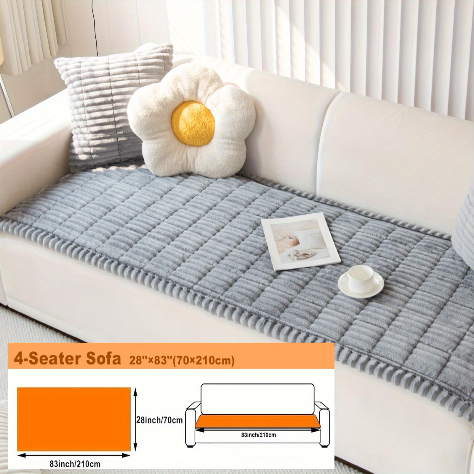 ZQFFB lifestyle living room setup showing tidy sofa and easy-care aesthetic