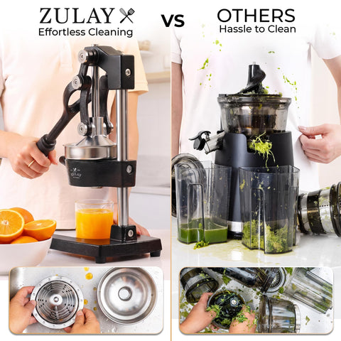 Zulay Kitchen bowl with detachable strainers for seed-free juice