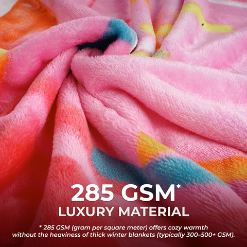 Zulay Kitchen folded blanket in donut-style gift box ready to give