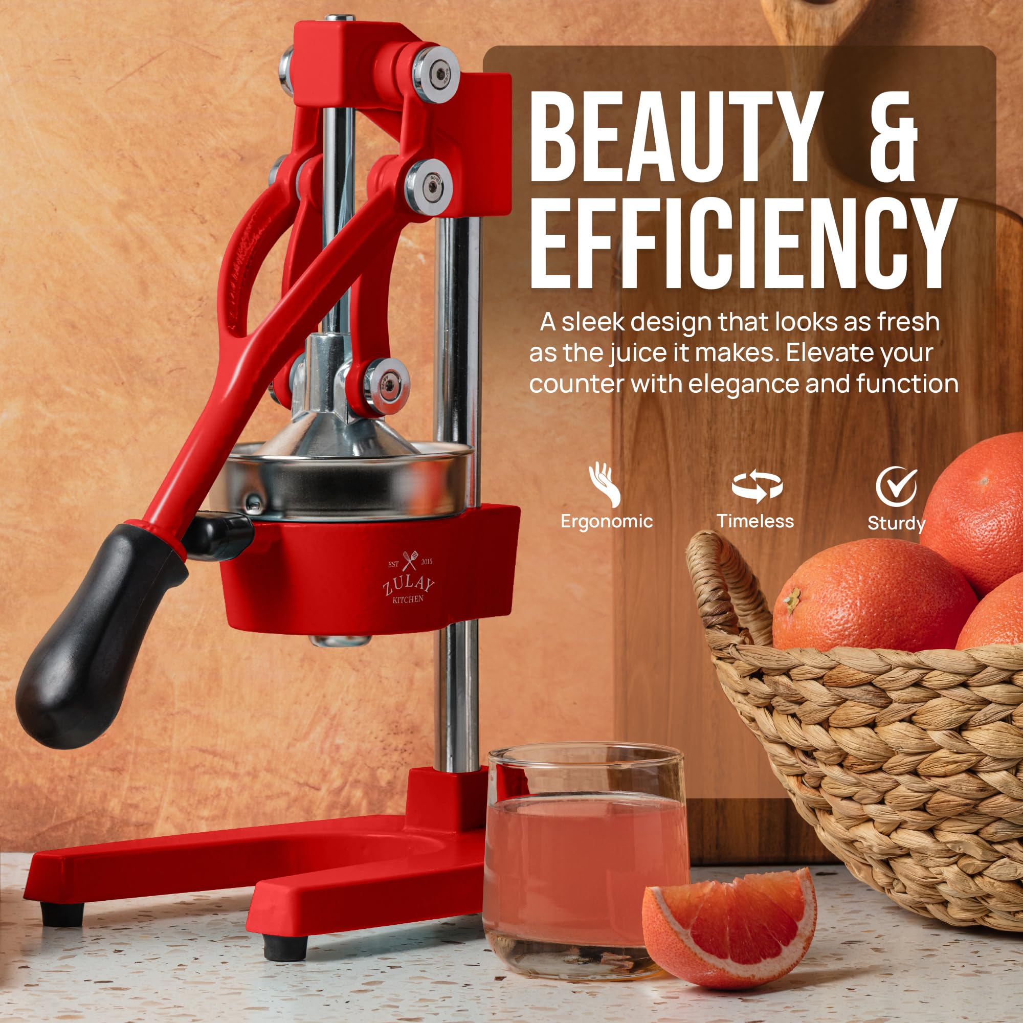 Zulay Kitchen removable parts being rinsed to show quick cleanup benefit