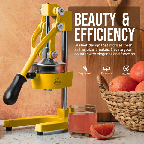 Zulay Kitchen juicer color variation display, choose from 20-plus finishes to match kitchens
