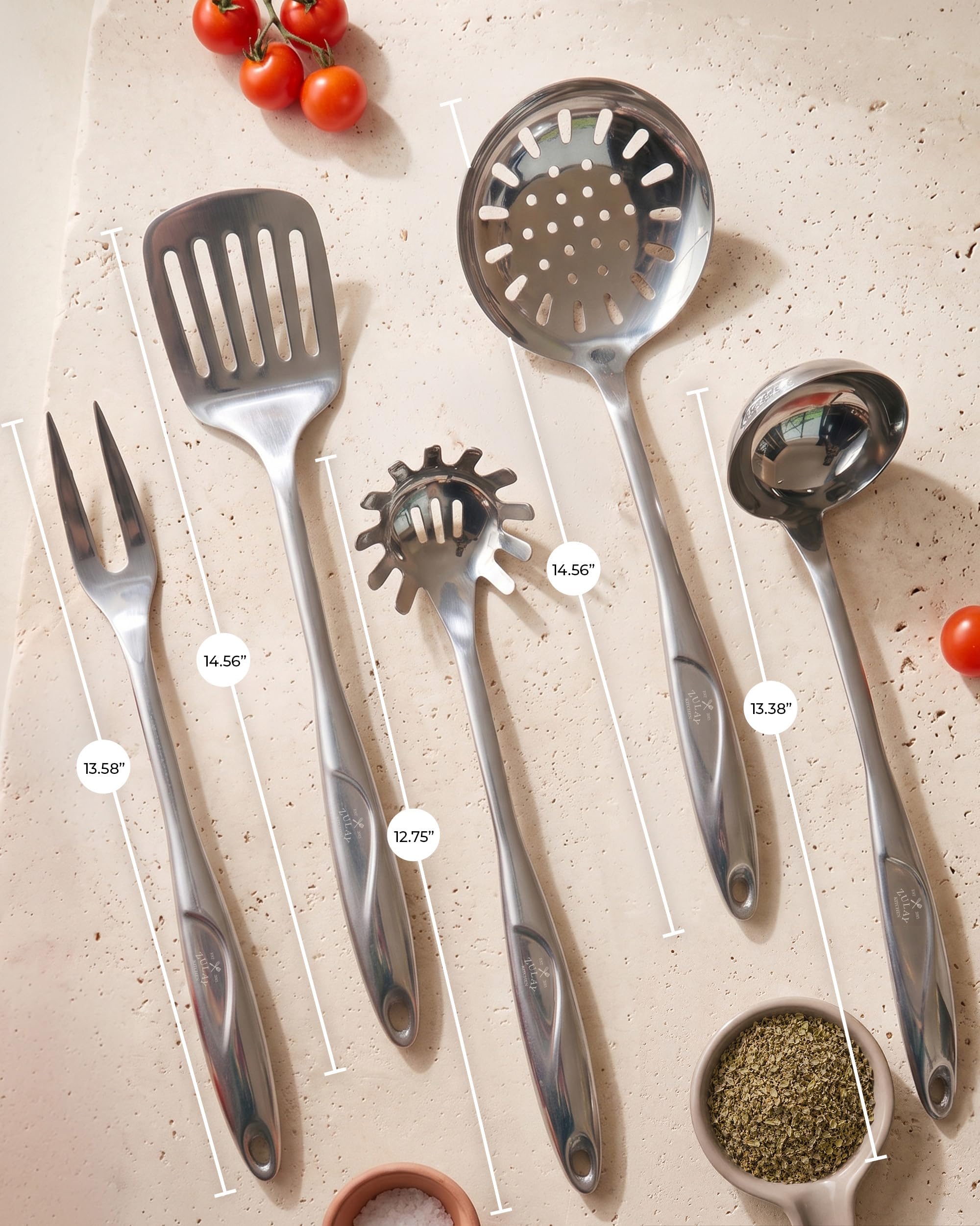 Zulay Kitchen ladle shallow bowl ideal for serving soups and sauces with control