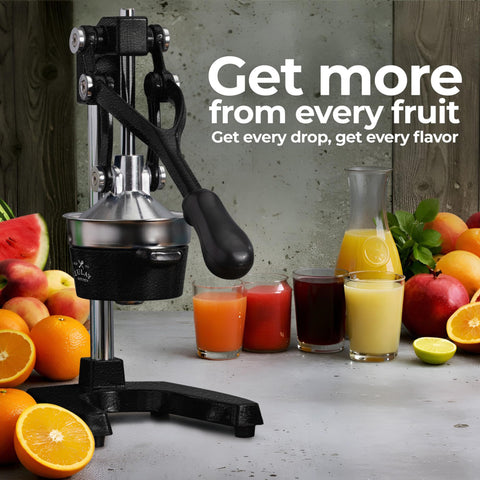 Zulay Kitchen juicer on bar counter ideal for bartenders and hosts