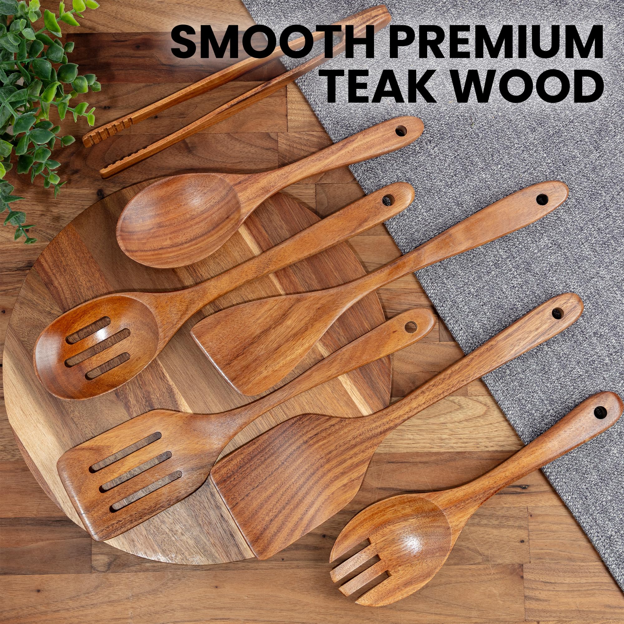 Zulay Kitchen slotted spoon detail, ideal for draining and serving