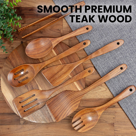 Zulay Kitchen slotted spoon detail, ideal for draining and serving