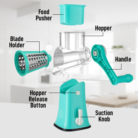 Zulay Kitchen storage box organizing blades and protecting cutting edges