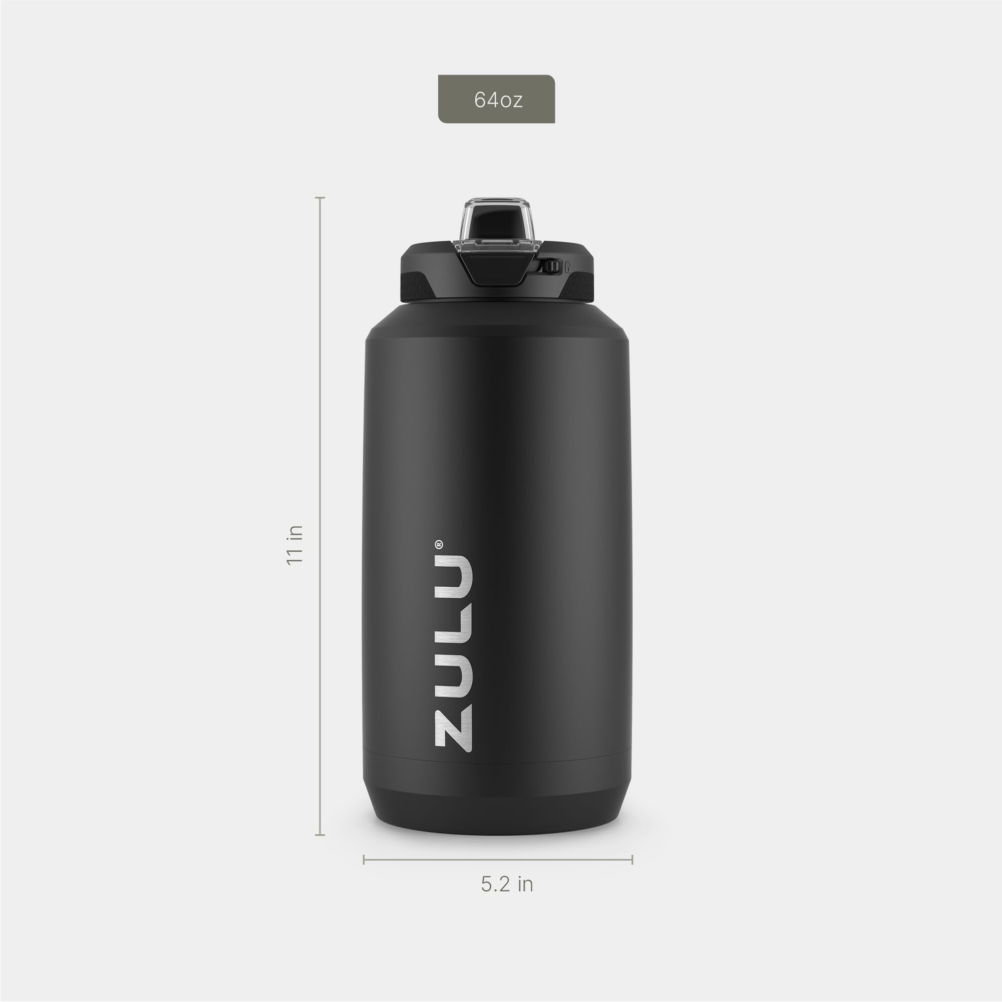 ZULU hand carrying handle for comfortable one-handed transport