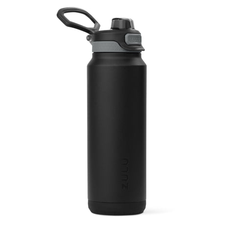ZULU Powerfill Pro front view showing sleek black finish and branding, stylish and durable