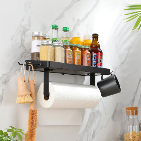 ZUNTO paper towel roll mounted demonstrating smooth one-handed tearing