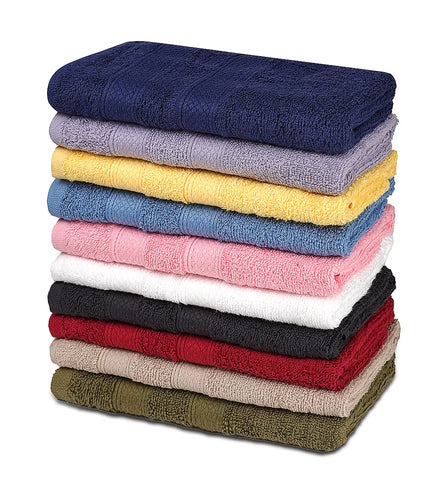 ZUPERIA front pack view showing 10 towels and easy storage benefit