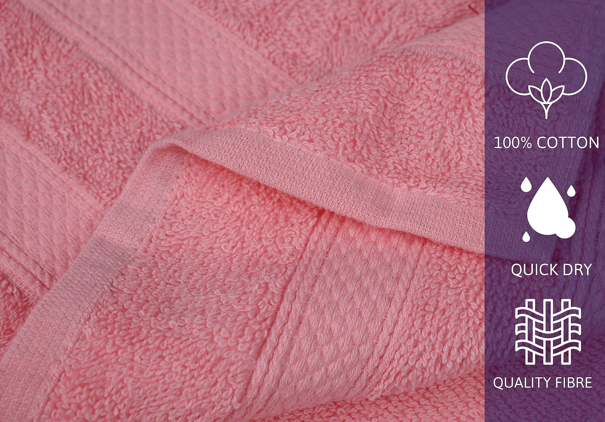 ZUPERIA towel held by hand showing 16x28 size and portable convenience