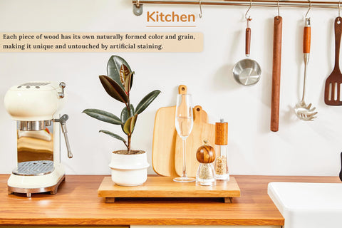 Zurklulu riser in kitchen holding small appliances, organizing countertops efficiently