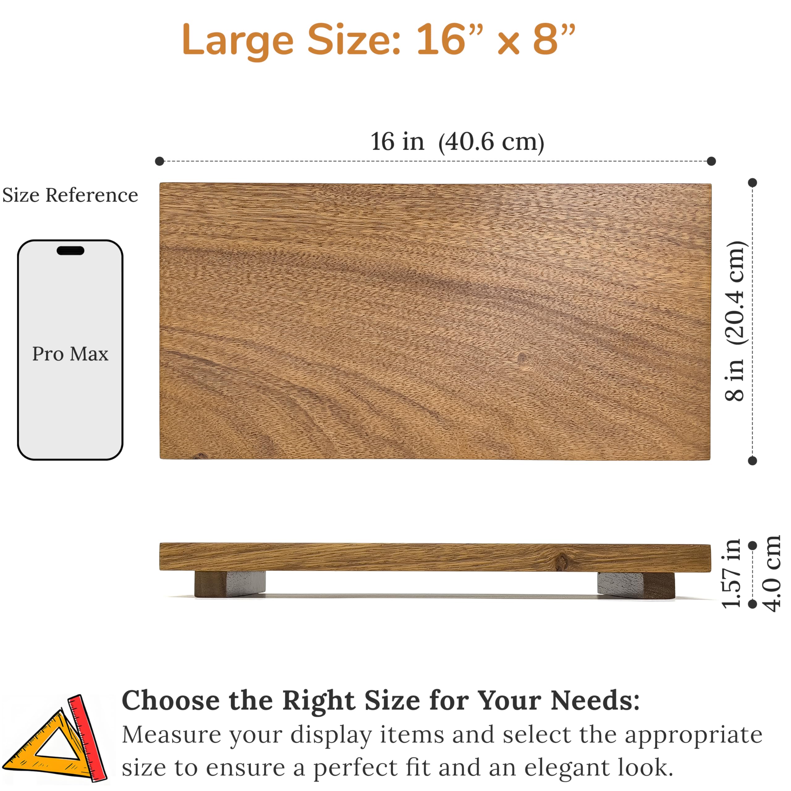 Zurklulu side profile highlighting low 1.57-inch height and smooth edge for versatile use