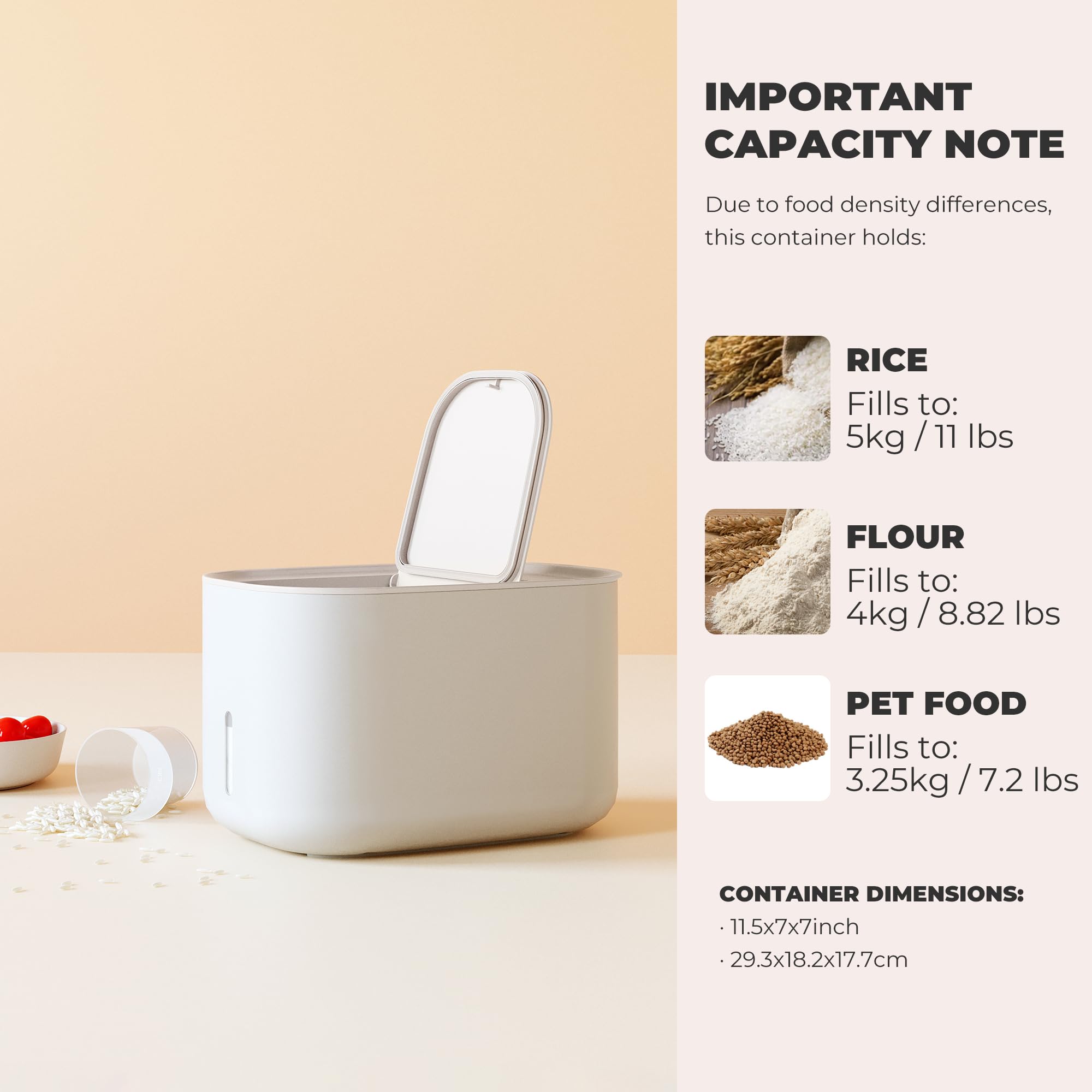 Zuutii flip-lid open for quick pouring and convenient daily use