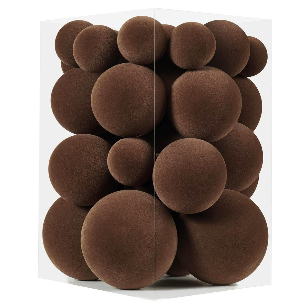 ZVAVH front packaging showing full 38-piece velvet ornament set and organized compartments