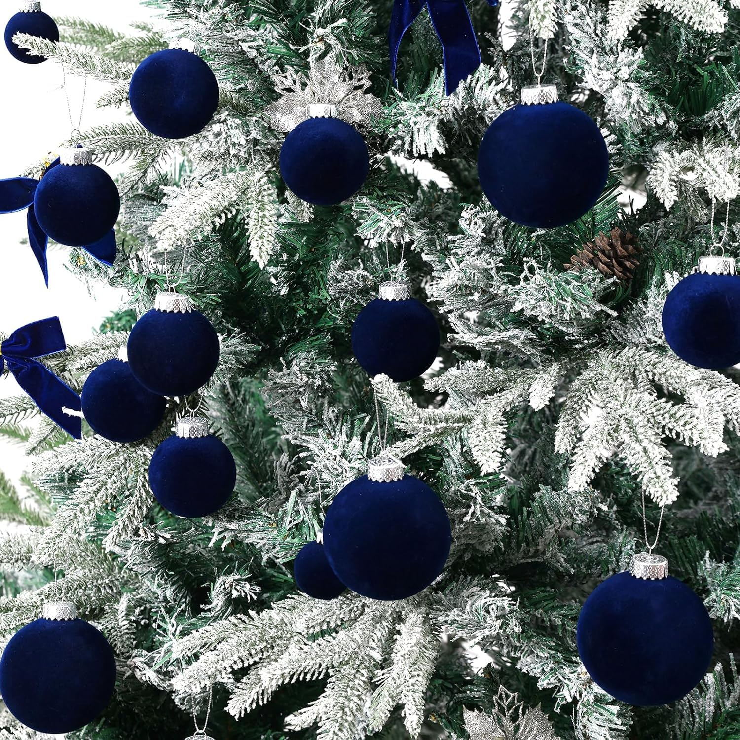 ZVAVH ornaments on Christmas tree adding warm, durable decoration