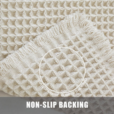 ZVFFDG smaller 17x24 mat placed at shower threshold offering dry feet