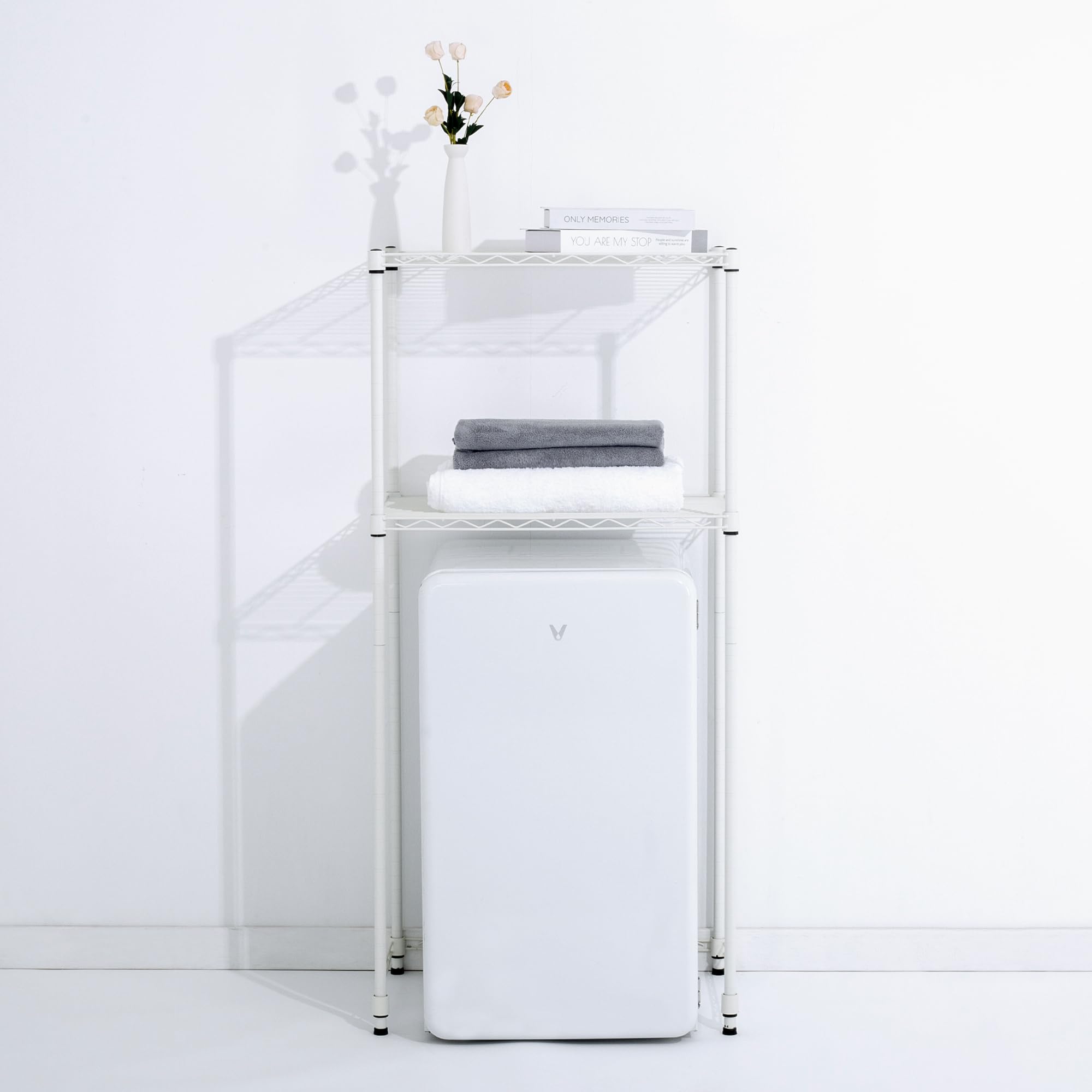 Zvyteay side profile showing space-saving vertical layout benefit