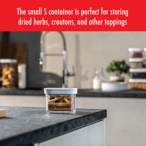 ZWILLING cube top-view lid seal highlighting airtight benefit