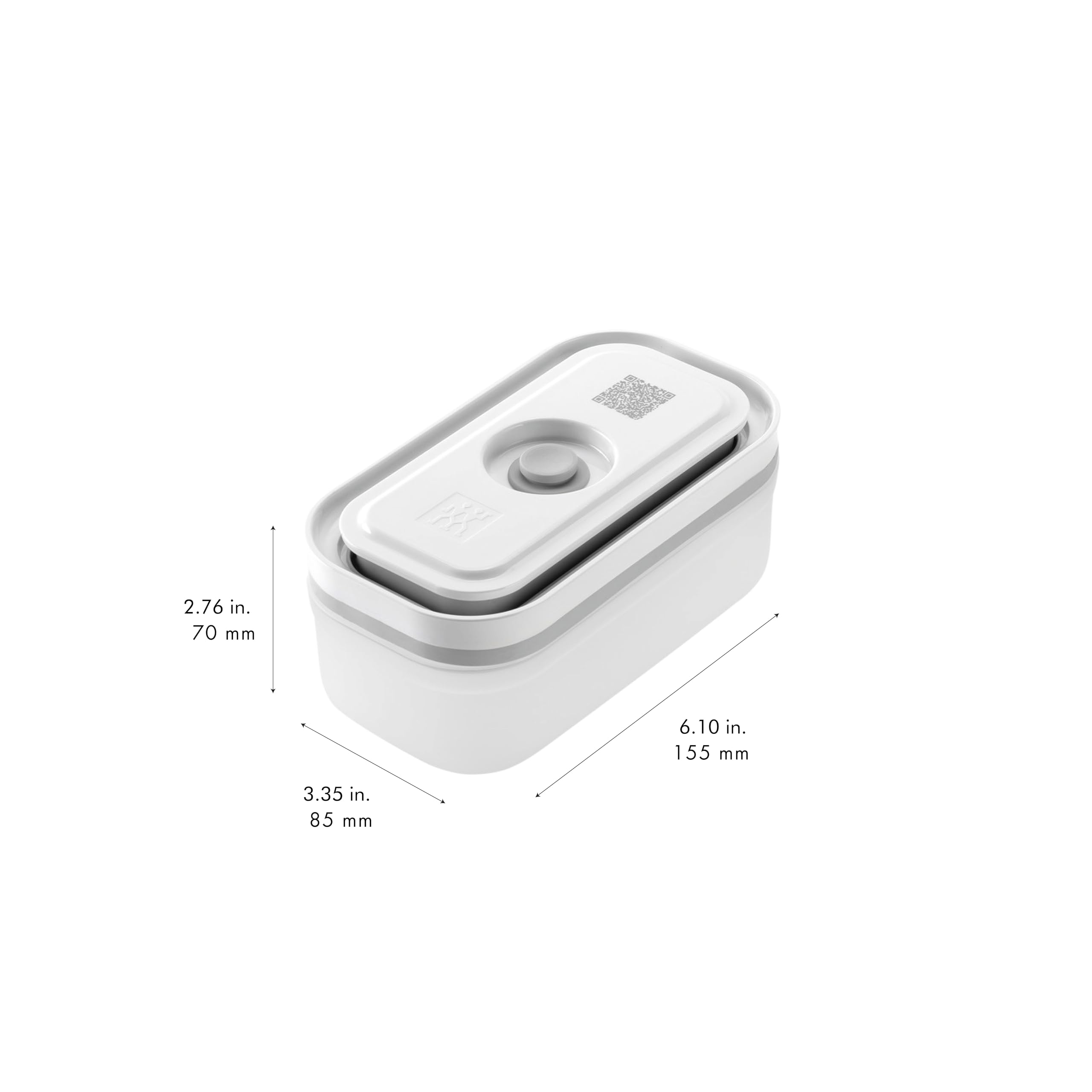 ZWILLING large container filled with leftovers demonstrating bulk meal storage and flavor retention