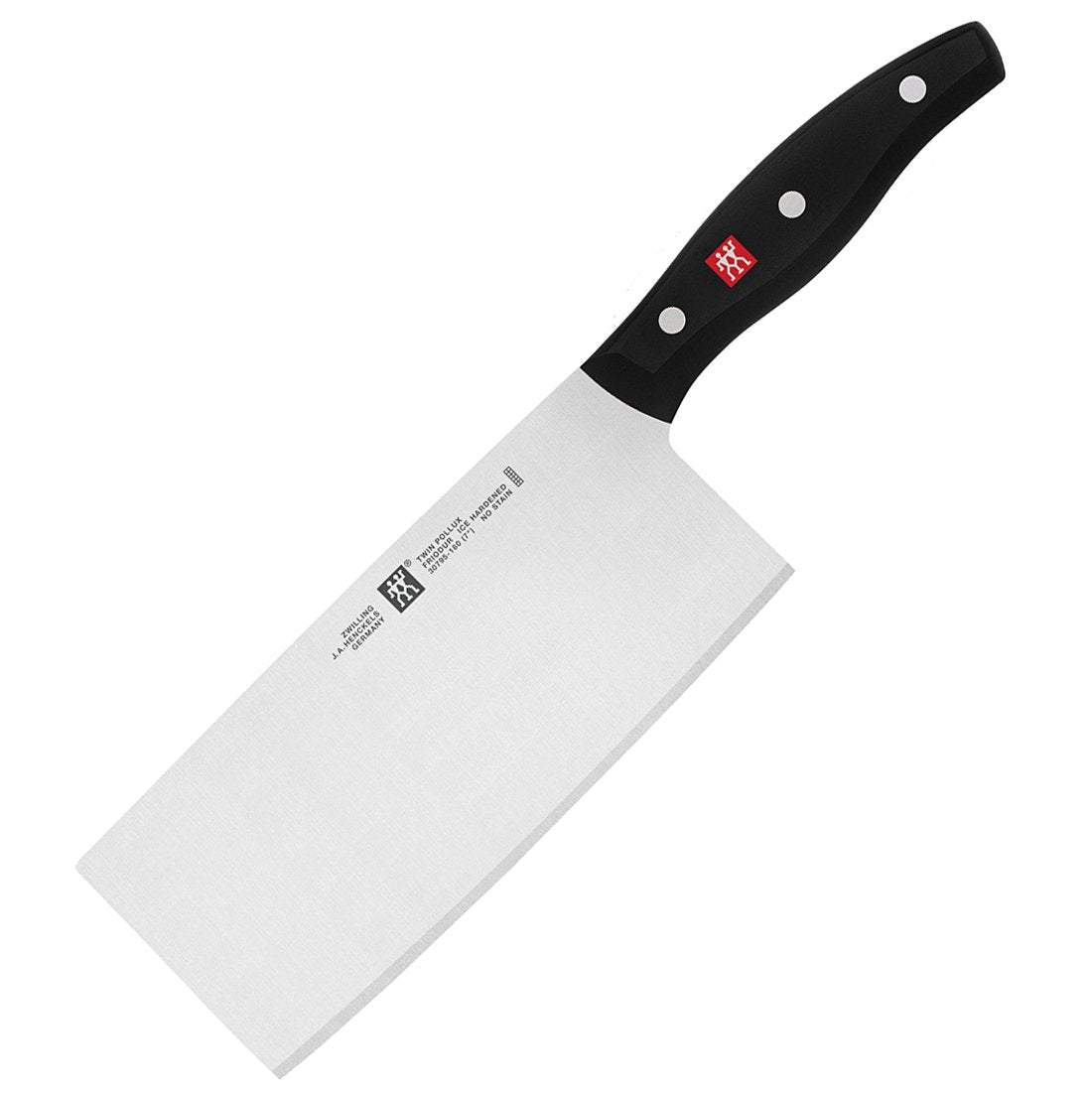 ZWILLING full tang view demonstrating strength and balanced cutting control