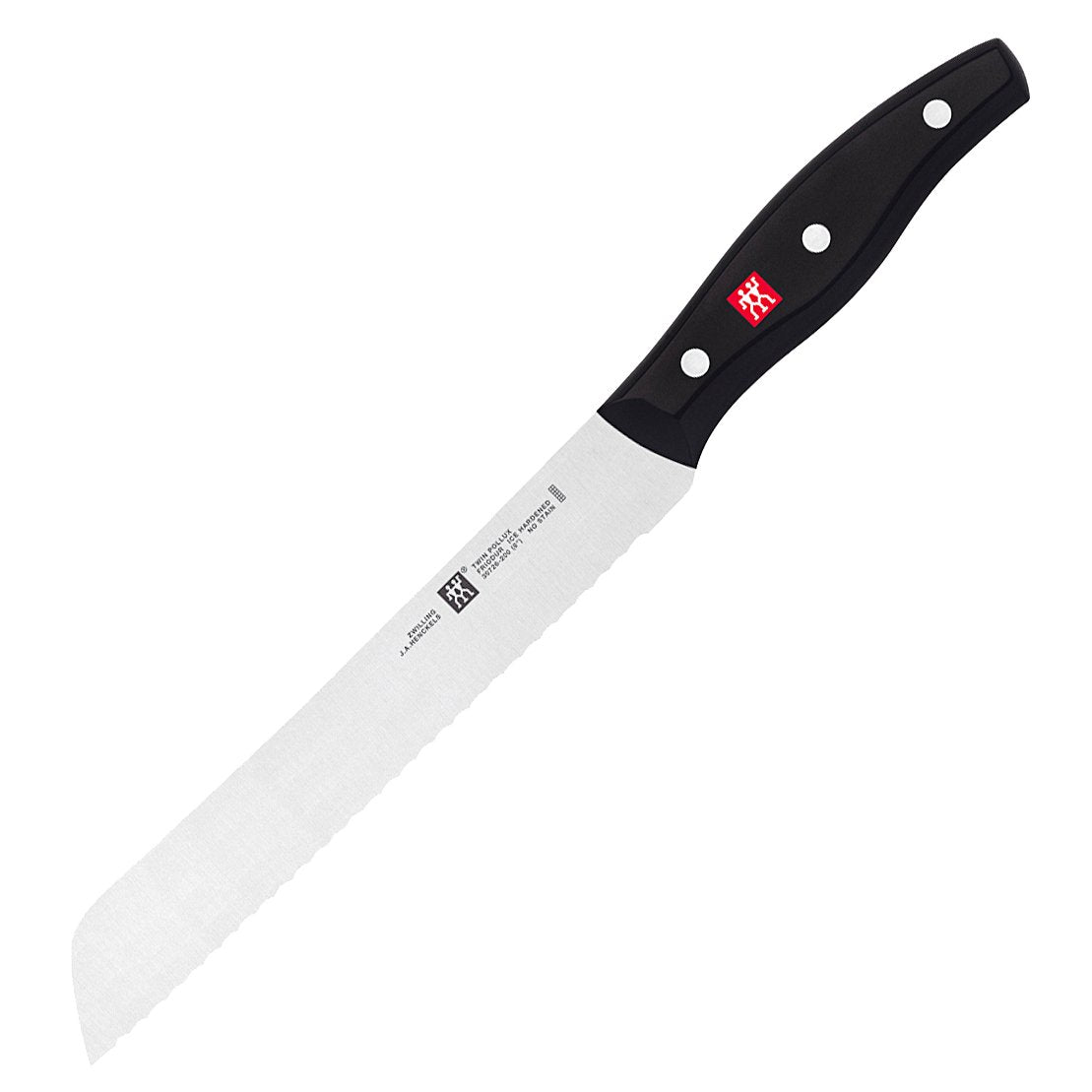 ZWILLING knife on bakery counter showing professional-grade performance at home