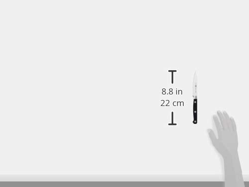 ZWILLING handle detail showing three-rivet ergonomic grip for comfort