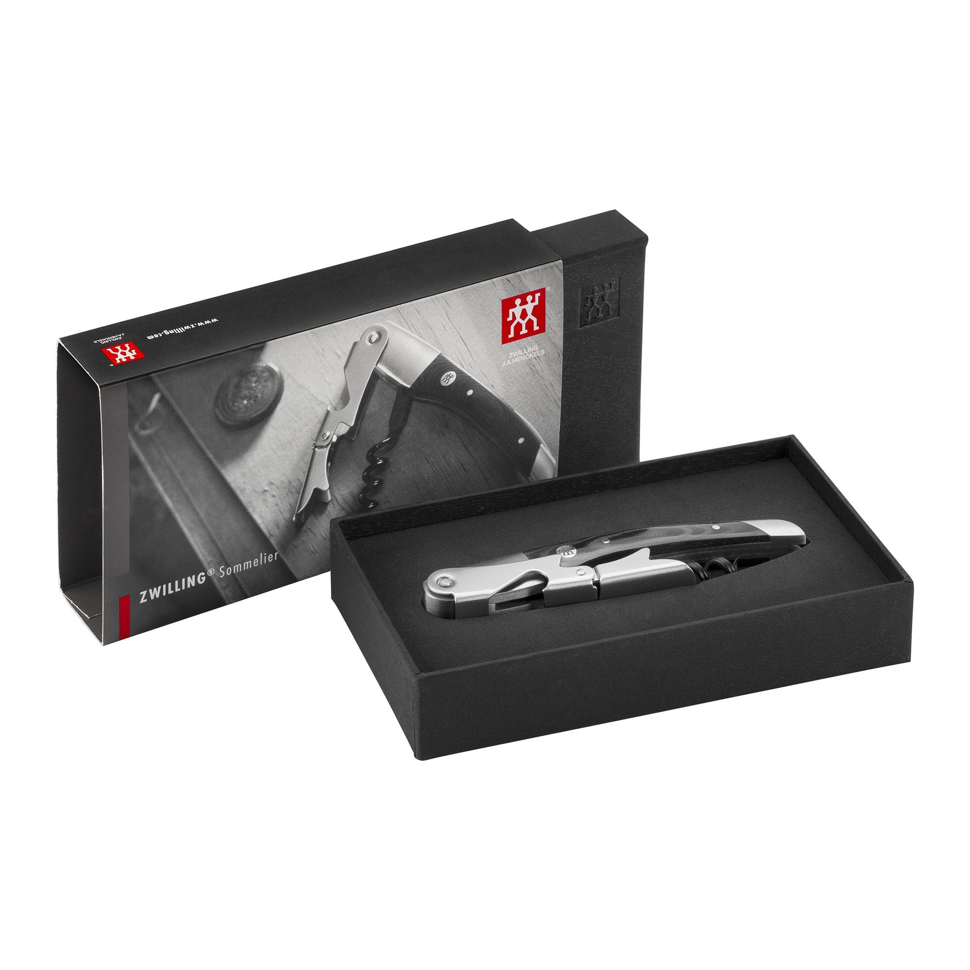 ZWILLING Sommelier foil cutter detail for neat capsule removal and clean bottle rim
