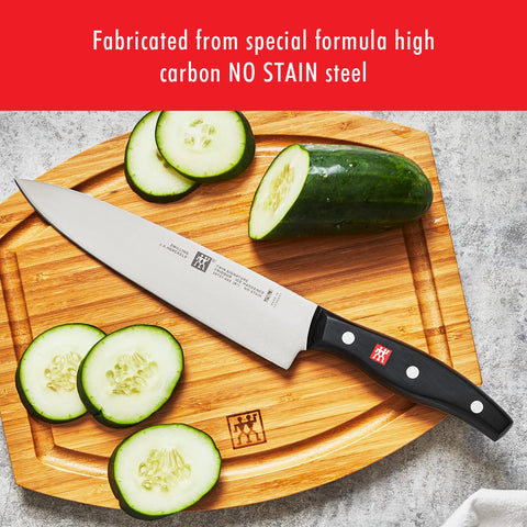 ZWILLING utility knife in-hand showing versatility and trimming benefit