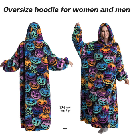 ZXIMU oversized fit on model showing roomy comfort for layering