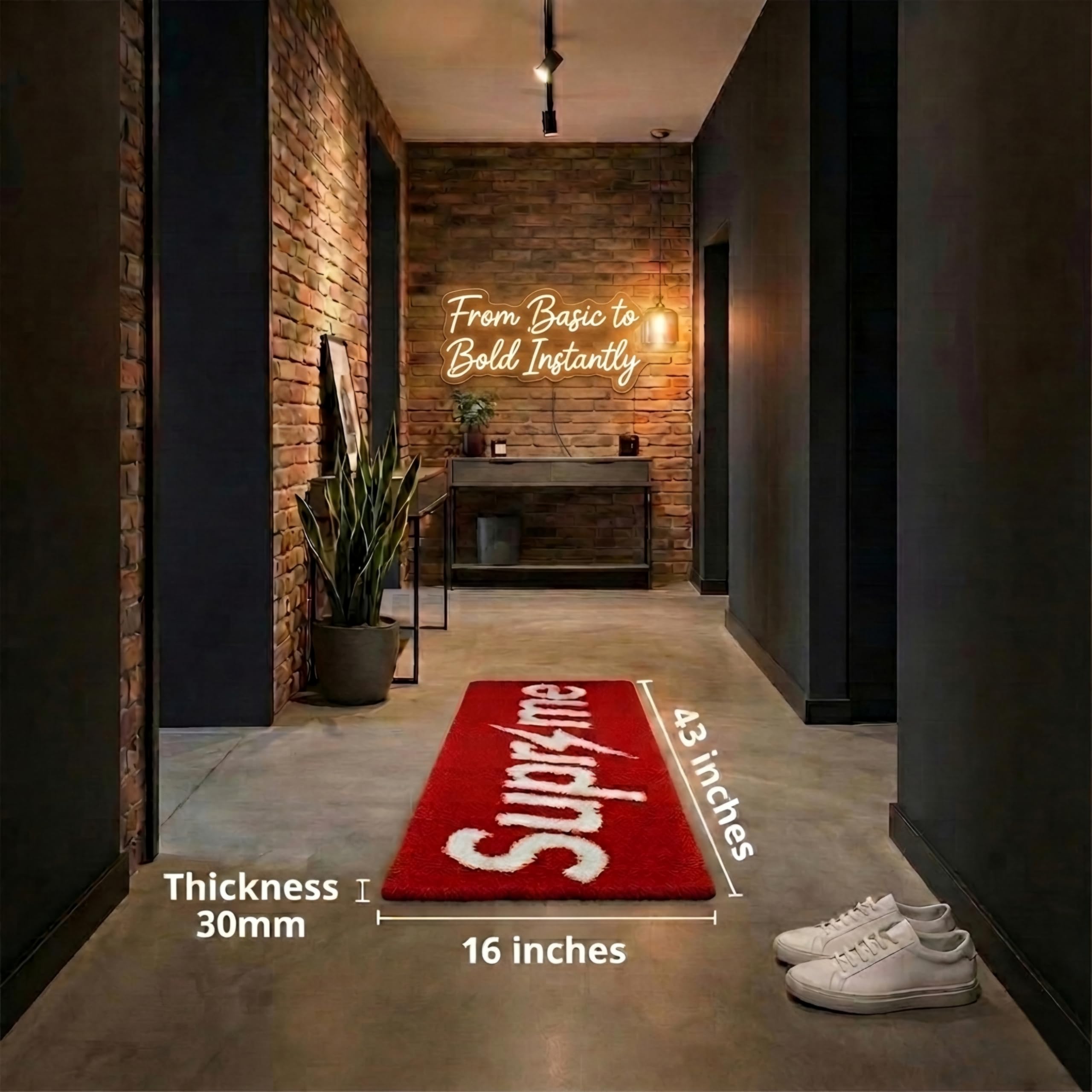 zyrra hung on wall as streetwear decor to boost room personality