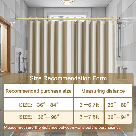 ZYRW rod used as window curtain showing versatile, no-drill use